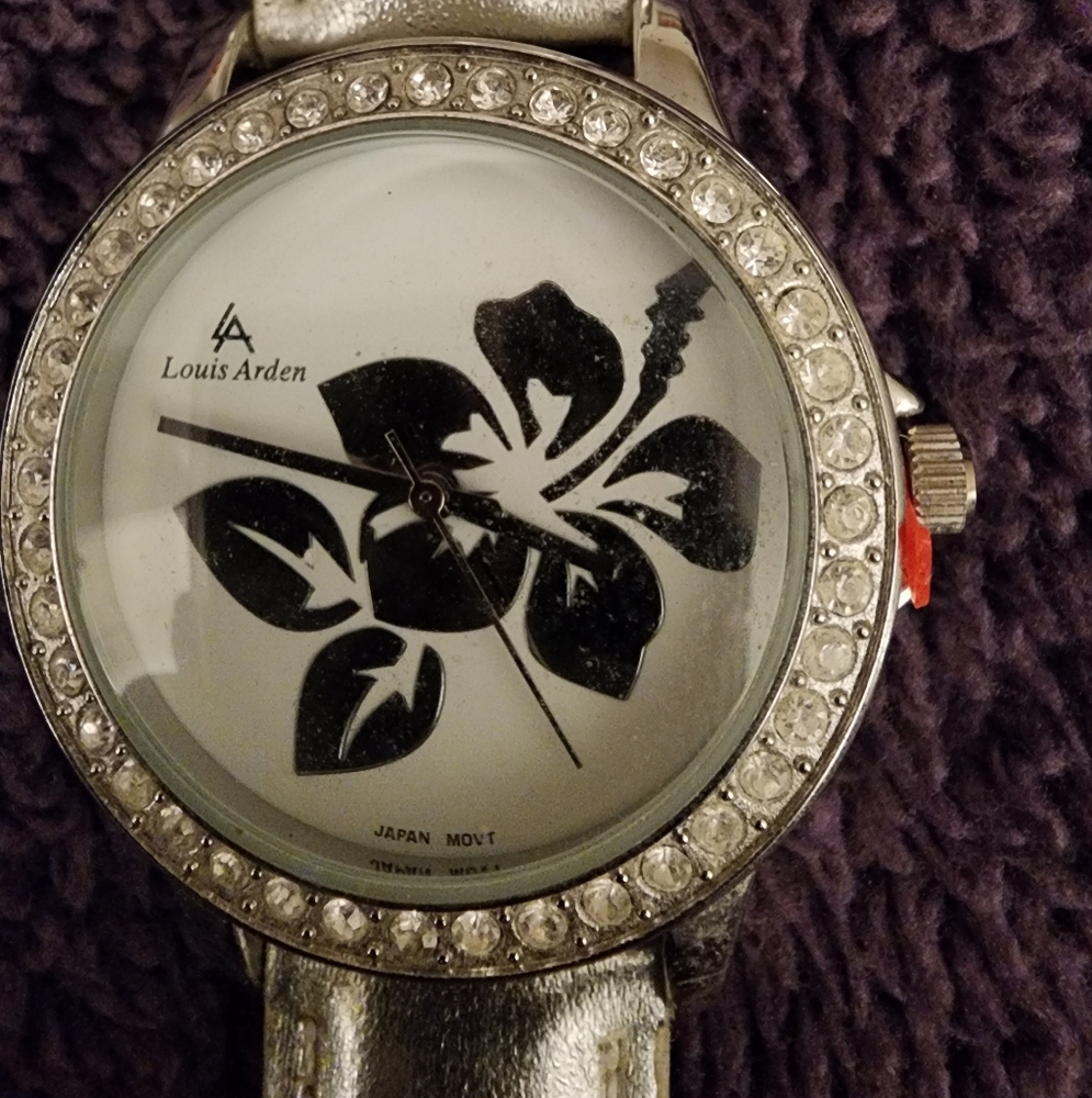NEW Silver Rhinestone watch
